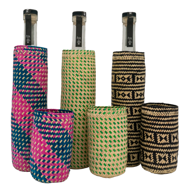 Fundas tejidas de palma